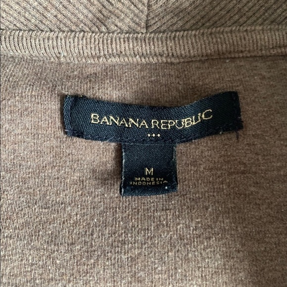 Banana Republic Cardigan Brown Tan Buttons Medium - Picture 6 of 7